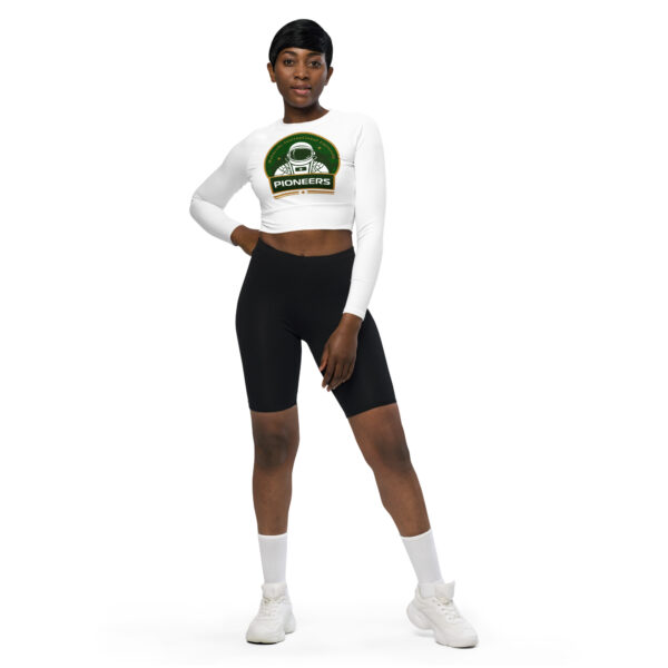 Pioneers Recycled long-sleeve crop top