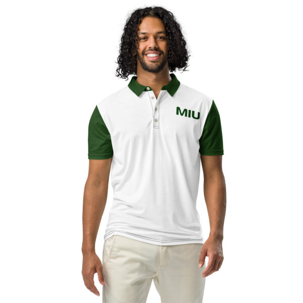 Men’s slim fit polo green green