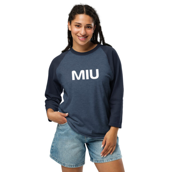 MIU 3/4 sleeve raglan shirt - Image 3