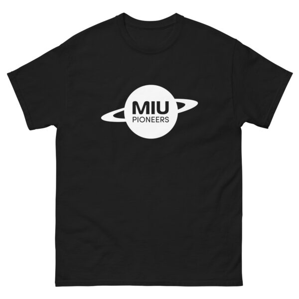 Unisex classic tee - Many Colors - MIU Pioneers Planet Logo - Image 3