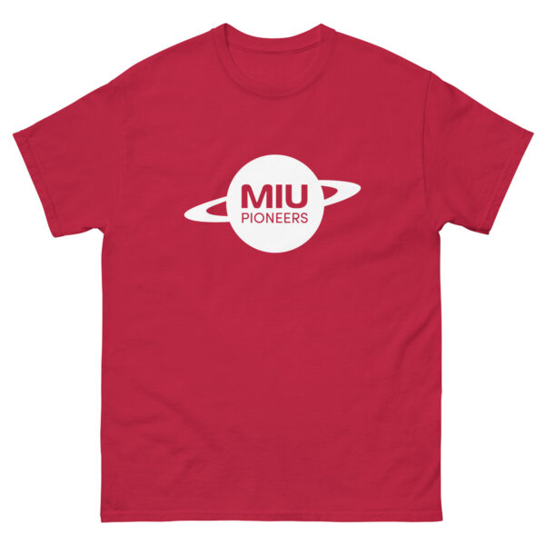 Unisex classic tee - Many Colors - MIU Pioneers Planet Logo - Image 11