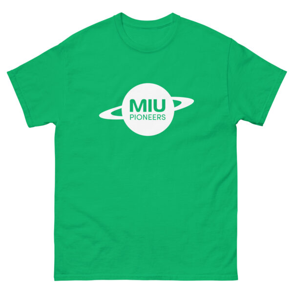 Unisex classic tee - Many Colors - MIU Pioneers Planet Logo - Image 23