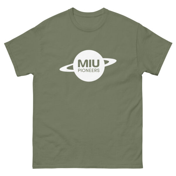 Unisex classic tee - Many Colors - MIU Pioneers Planet Logo - Image 17