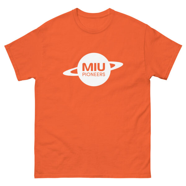 Unisex classic tee - Many Colors - MIU Pioneers Planet Logo - Image 19