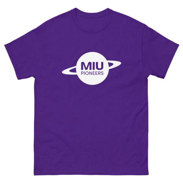 Unisex classic tee - Many Colors - MIU Pioneers Planet Logo - Image 5