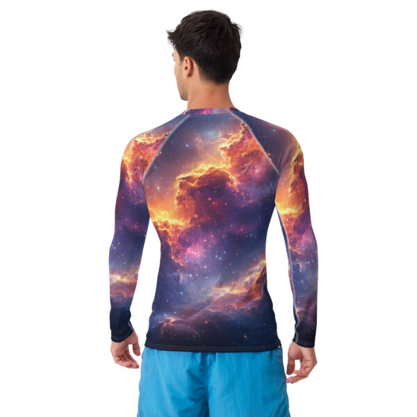 Men's Cosmic Rash Guard - Image 2