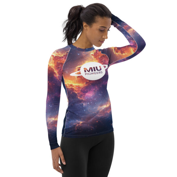 Women's Cosmic Rash Guard - Image 4