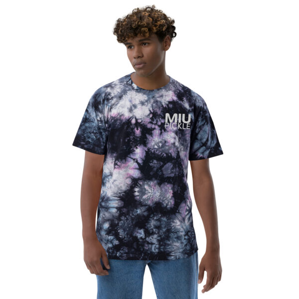 MIU Pickle Oversized tie-dye t-shirt